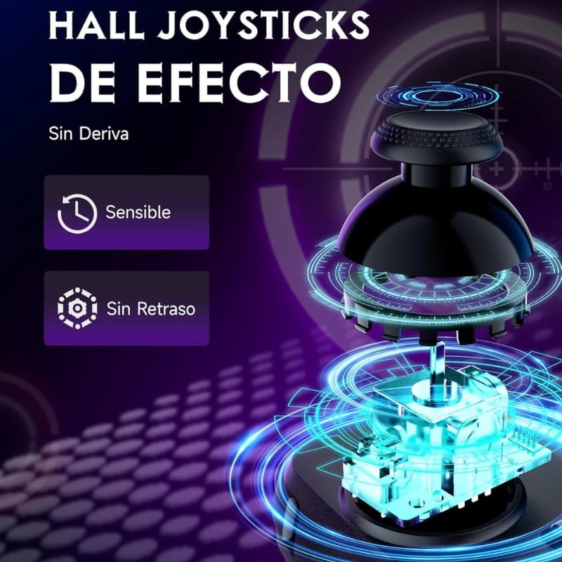 EasySMX M10 Android (USB-C) avec manettes Hall - Joysticks à effet Hall