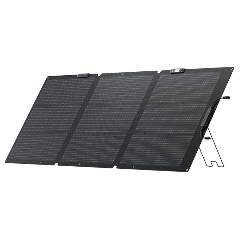 EcoFlow NextGen 160W - Panel Solar Portátil - vista a 45 grados