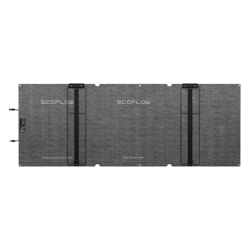 EcoFlow NextGen 160W - Panel Solar Portátil - vista trasera