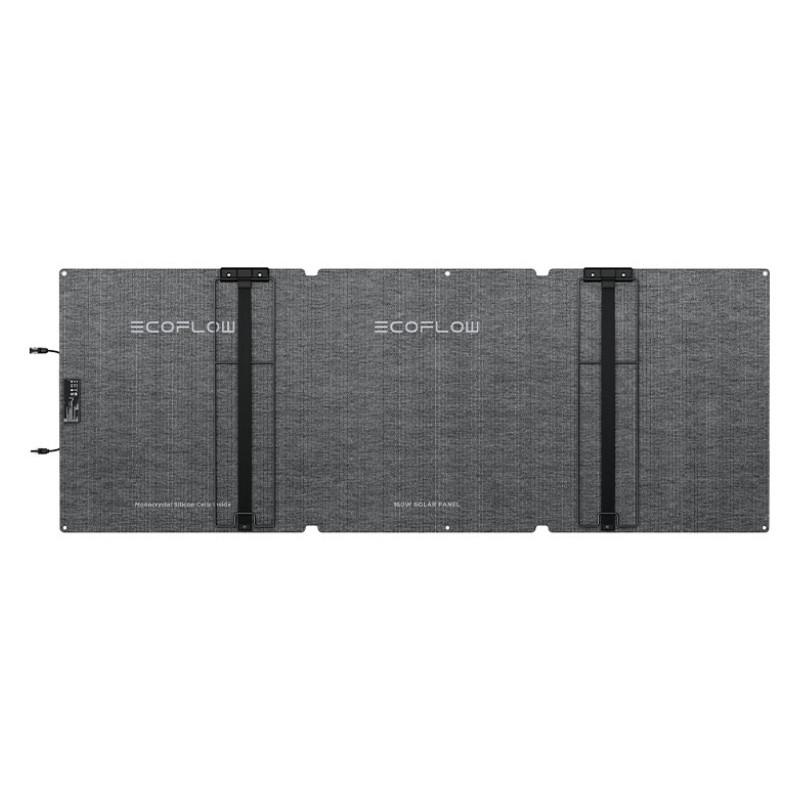 EcoFlow NextGen 160W - Panel Solar Portátil - vista trasera