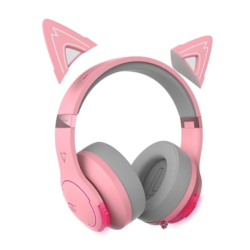 Edifier G5BT CAT Rosa - Auriculares Bluetooth - vista a 45 grados