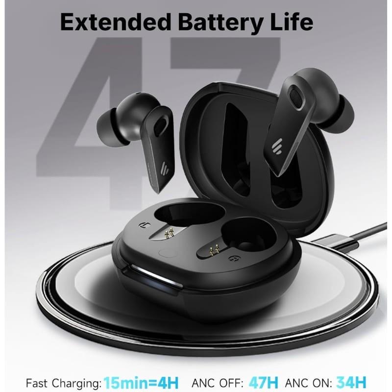 Edifier NeoBuds Plus ANC Preto - duração da bateria