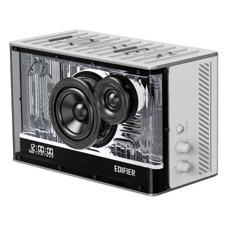  Edifier QD35 40W Blanco - Altavoz Bluetooth - vista a 45 grados 