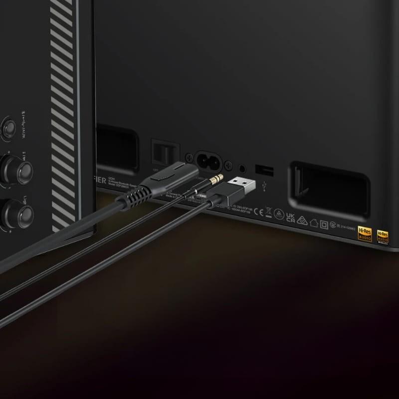 Edifier QD35 40W Negro - Altavoz Bluetooth - puertos de entrada