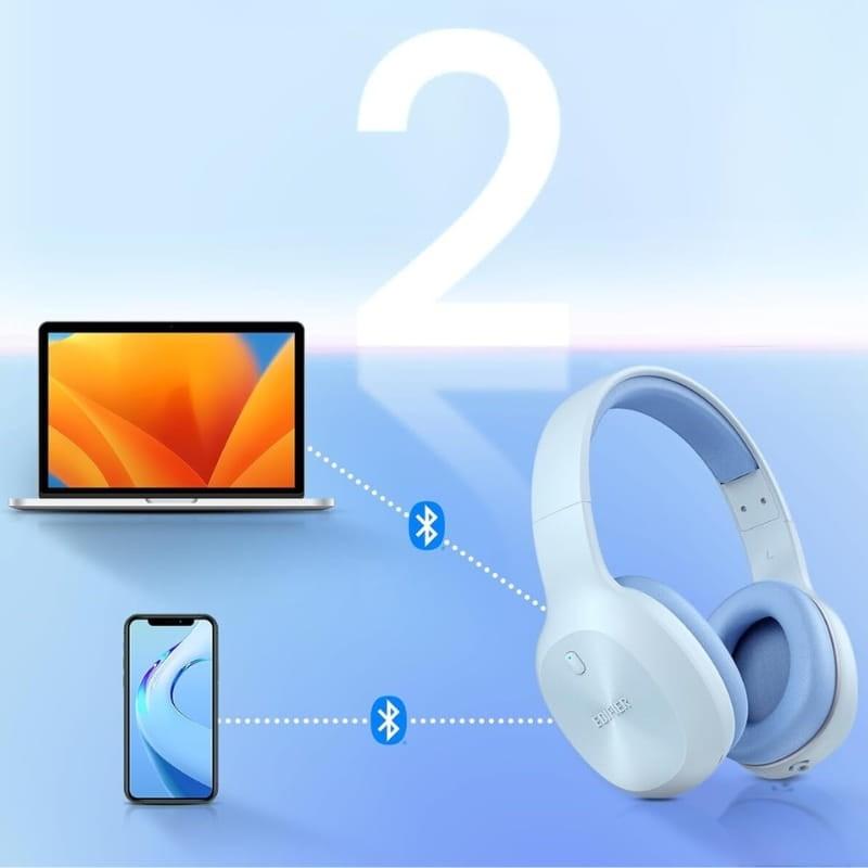Edifier W600BT Azul - Auriculares Bluetooth - conexión multipunto