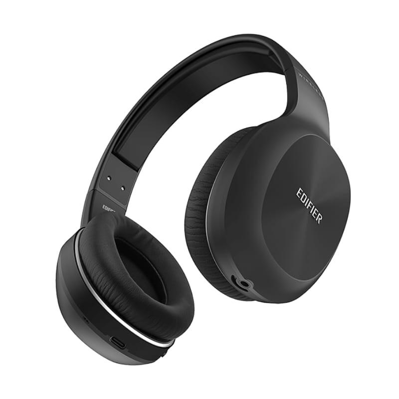 Edifier W800BT Plus Preto - Auscultadores Bluetooth - Vista de 45 graus
