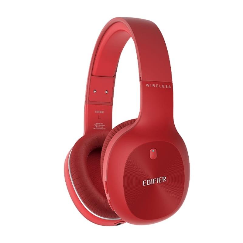 Edifier W800BT Plus Rojo - Auriculares Bluetooth - vista lateral