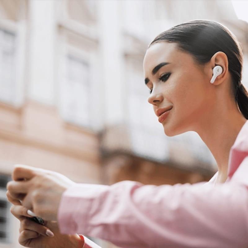 Edifier X5 Lite Branco - Auscultadores Bluetooth - ajuste intra-auricular