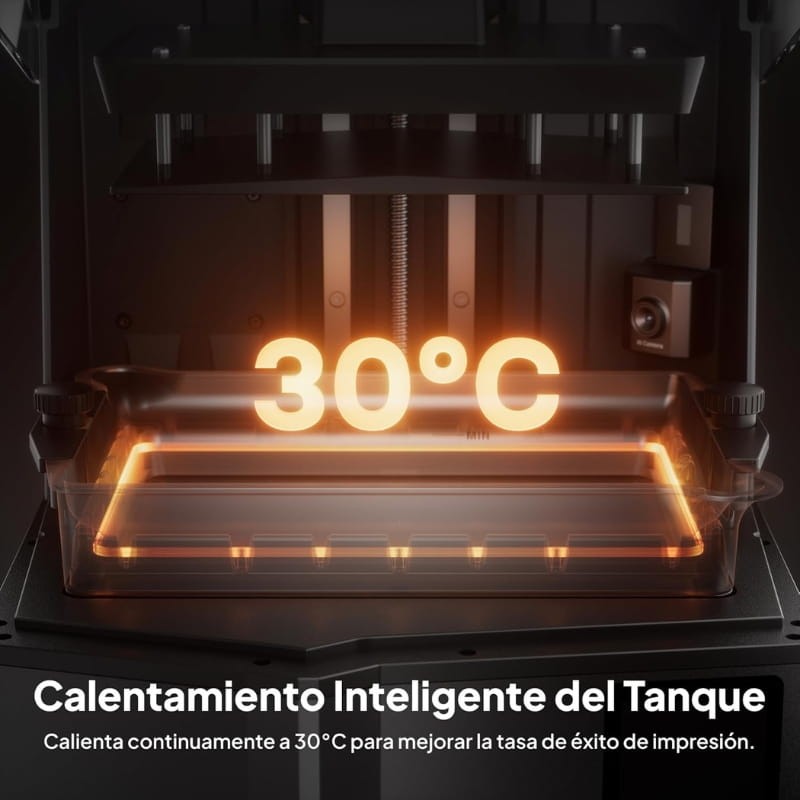 Elegoo Saturn 4 Ultra 16K - Impresora 3D - calentamiento inteligente