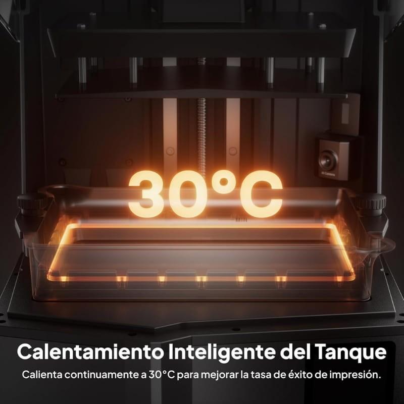 Elegoo Saturn 4 Ultra 16K - Impresora 3D - calentamiento inteligente