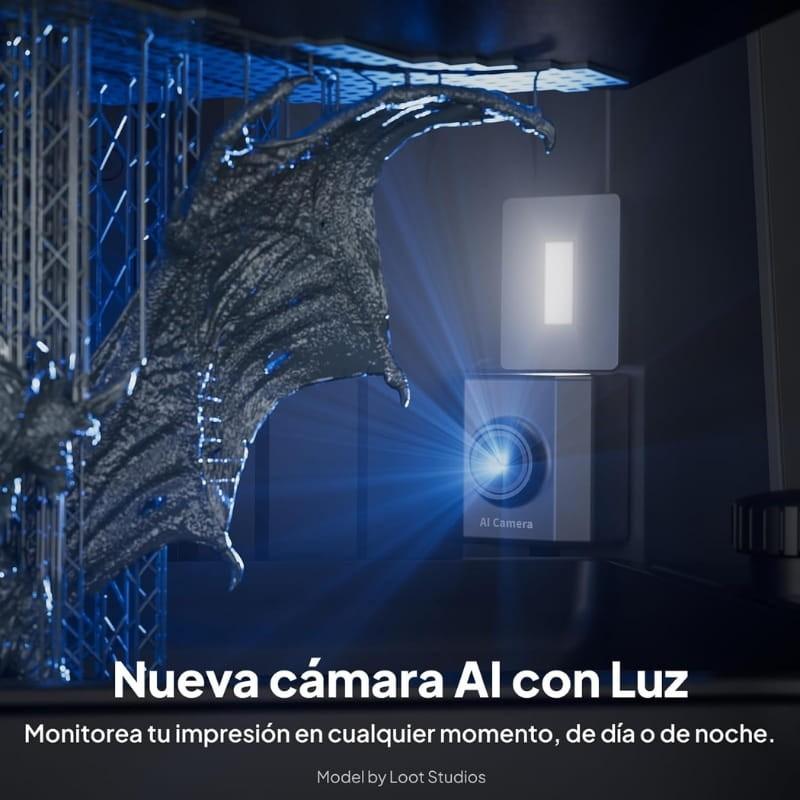 Elegoo Saturn 4 Ultra 16K - Impresora 3D - cámara IA con luz