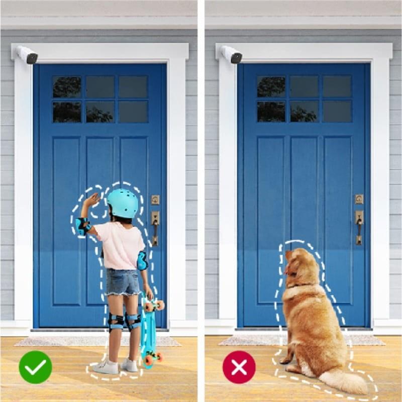 Eufy Security S221 (eufyCam 2 Pro) 2K IP67 WiFi Blanco - Kit de 2 Cámaras de Seguridad Exterior - detección inteligente