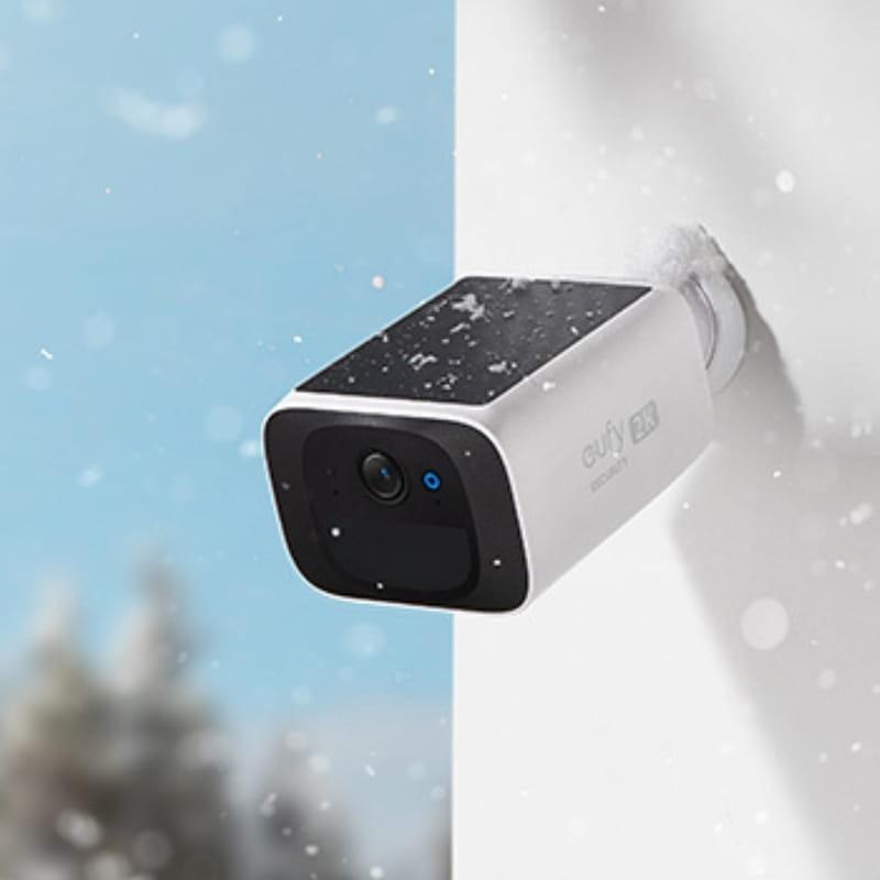 Eufy Security SoloCam S220 2K Solar IP67 WiFi Blanco - Cámara de Seguridad Exterior - resistencia IP67