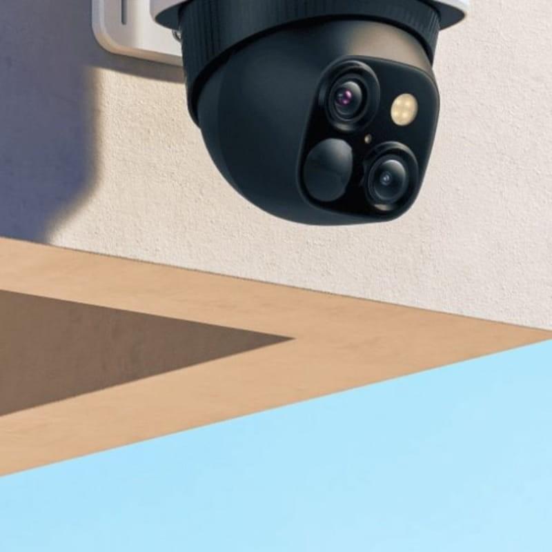 Eufy SoloCam S340 3K Solar WiFi Blanco - Cámara de Seguridad Exterior - doble lente