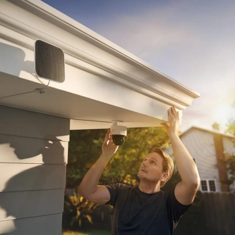 Eufy SoloCam S340 3K Solar WiFi Blanco - Cámara de Seguridad Exterior - instalación en exteriores