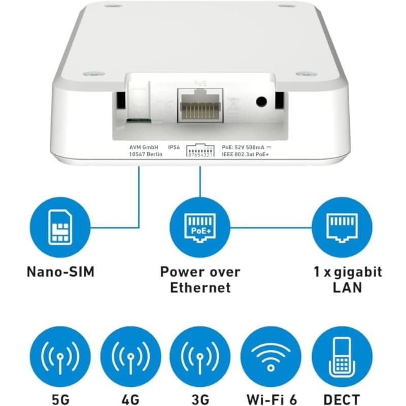 FRITZ! Box 6860 5G - interfaz y funciones