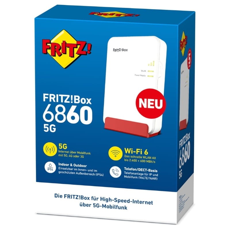 FRITZ! Box 6860 5G - embalaje