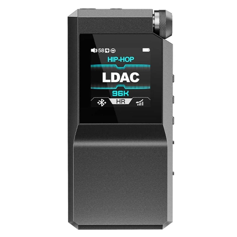 FiiO BTR17 Noir - Amplificateur/DAC avec Bluetooth - vue de face