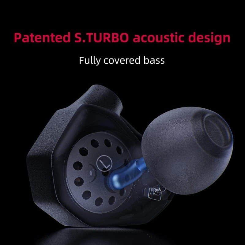 FiiO FH7s Negro - diseño acústico