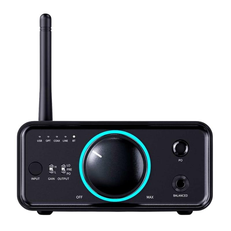 FiiO K7BT - Amplificador/DAC con Bluetooth - vista frontal