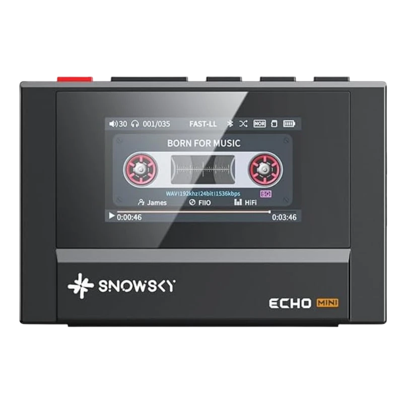 FiiO Snowsky ECHO MINI Negro - Reproductor Hi-Res