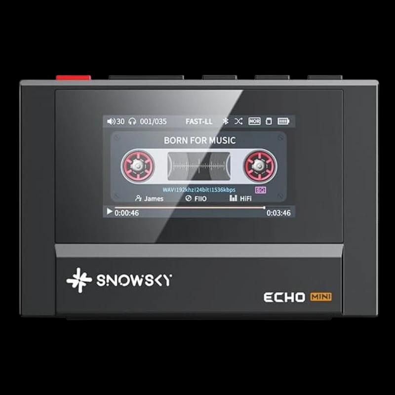 FiiO Snowsky ECHO MINI Negro - Reproductor Hi-Res
