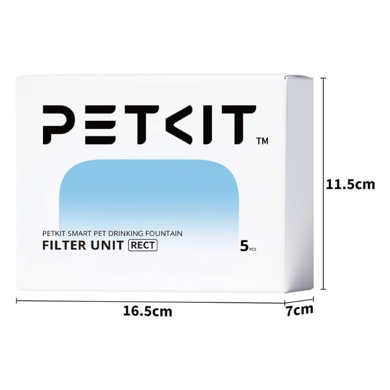 Filtros para Bebedero Automático PETKIT - dimensiones del producto