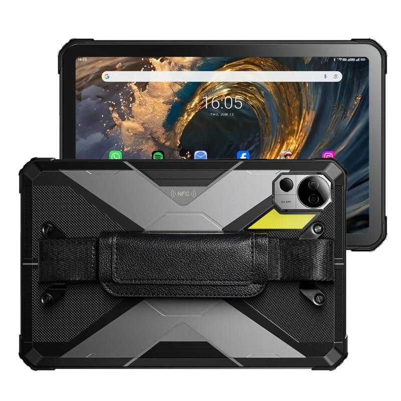 Fossibot DT3 10,4 12GB/256GB 5G Gris Rugged - vista trasera