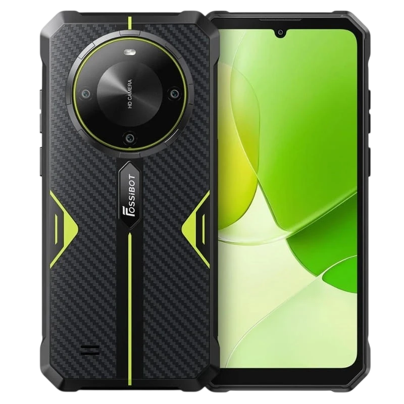 Fossibot F105 4GB/64GB Verde - Desprecintado - Teléfono Móvil Rugged