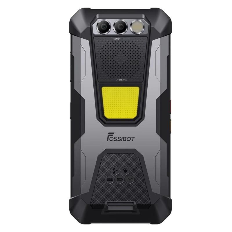 Fossibot F106 Pro 8GB/256GB Gris - Teléfono móvil rugged - vista trasera