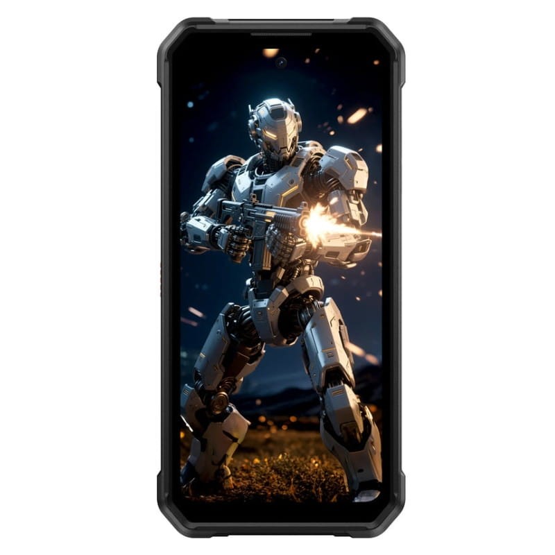 Fossibot F107 Pro 5G 12GB/512GB Negro Rugged - vista frontal