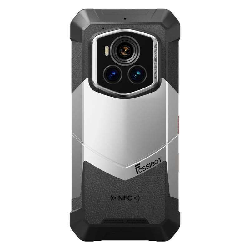 Fossibot F107 Pro 5G 12GB/512GB Negro Rugged - vista trasera