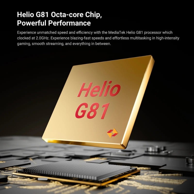 Fossibot F109S 6GB/256GB Gris - procesador integrado