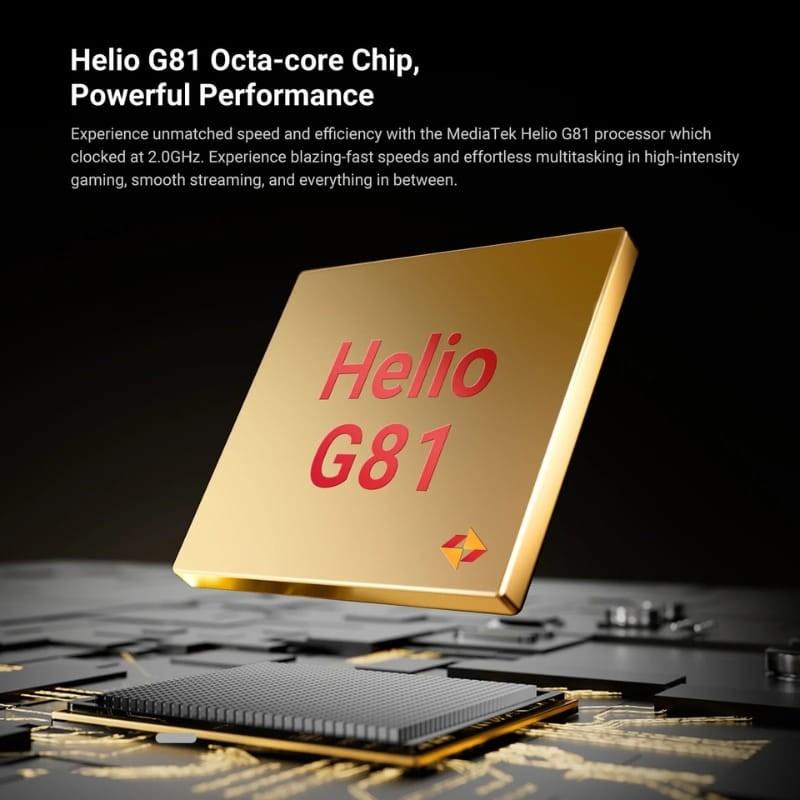 Fossibot F109S 6GB/256GB Gris - procesador integrado