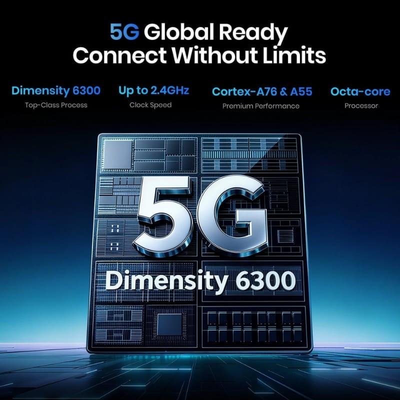 Fossibot F110 Pro 5G 8GB/128GB Negro - procesador