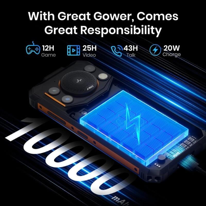 Fossibot F110 Pro 5G 8GB/128GB Negro - batería