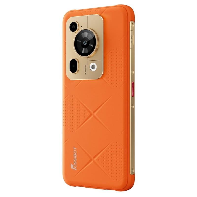 Fossibot F112 Pro 5G 8GB/256GB Laranja - vista traseira a 45 graus