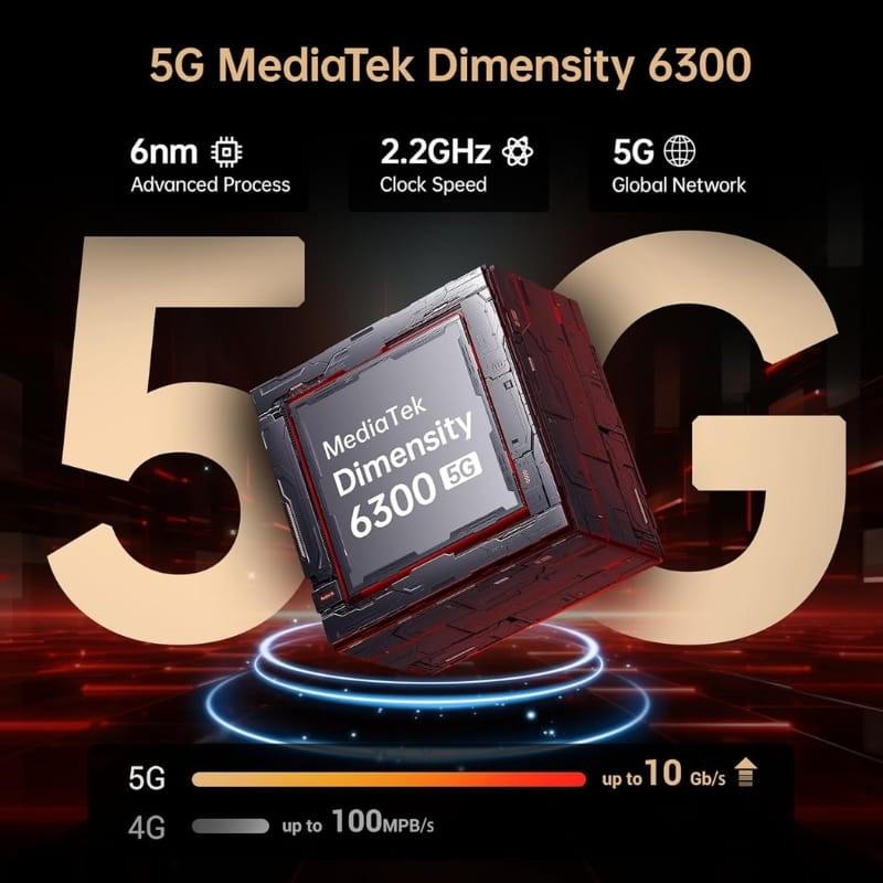 Fossibot F112 Pro 5G 8GB/256GB Negro - potencia del procesador