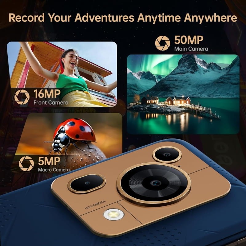 Fossibot F112 Pro 5G 8GB/256GB Negro - sistema de cámaras