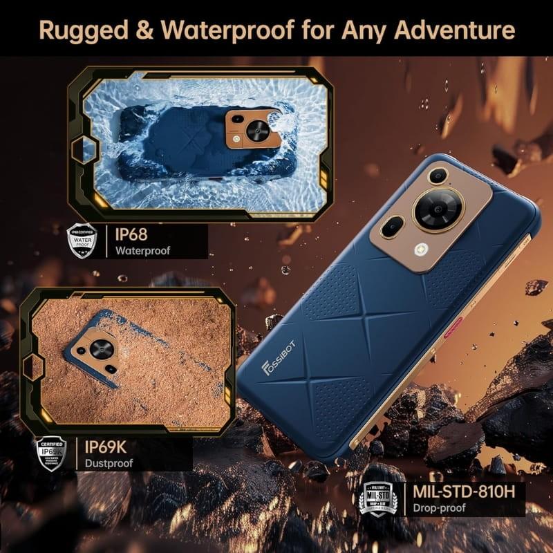 Fossibot F112 Pro 5G 8GB/256GB Negro - diseño resistente