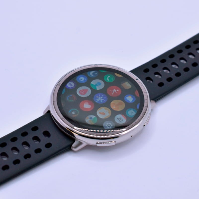 Foto real superior del Amazfit Active 2 Correa Silicona Negro  - Reloj Inteligente con GPS