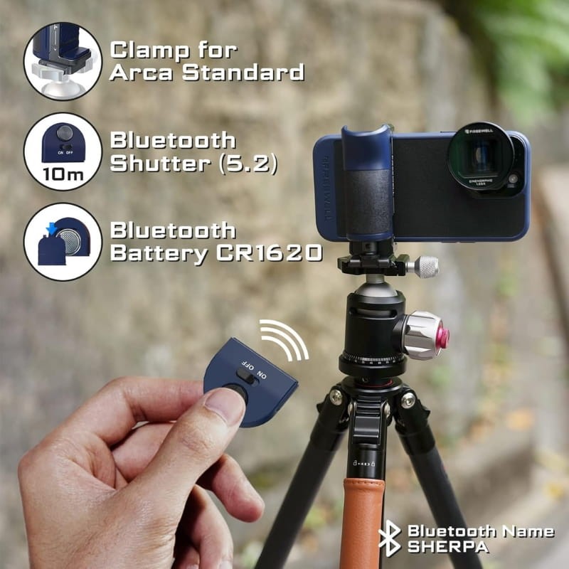 Freewell Versatile Bluetooth Selfie Grip - control a distancia