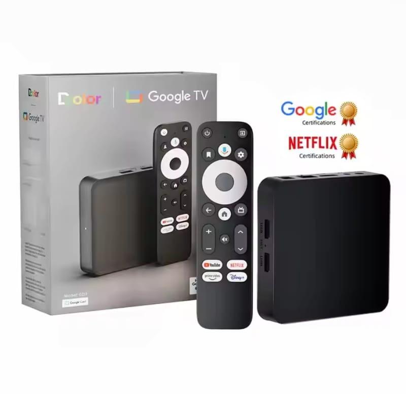 GD2 S905Y4 2Go/32Go Android 12 Noir - emballage