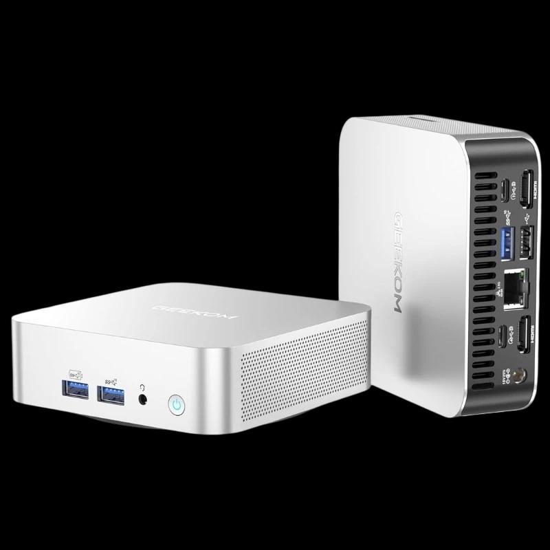 GEEKOM A6 AMD Ryzen 7 6800H/16GB/512GB Win 11 Pro Plata