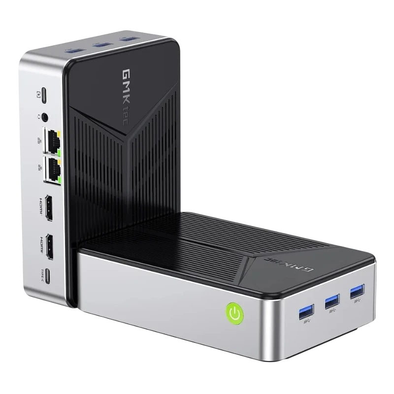 GMKtec NucBox G9 Intel Twin Lake N150/ 12Go LPDDR5 RAM/64Go eMMC/ 1To SSD M.2 /Quatre baies et double système/W11