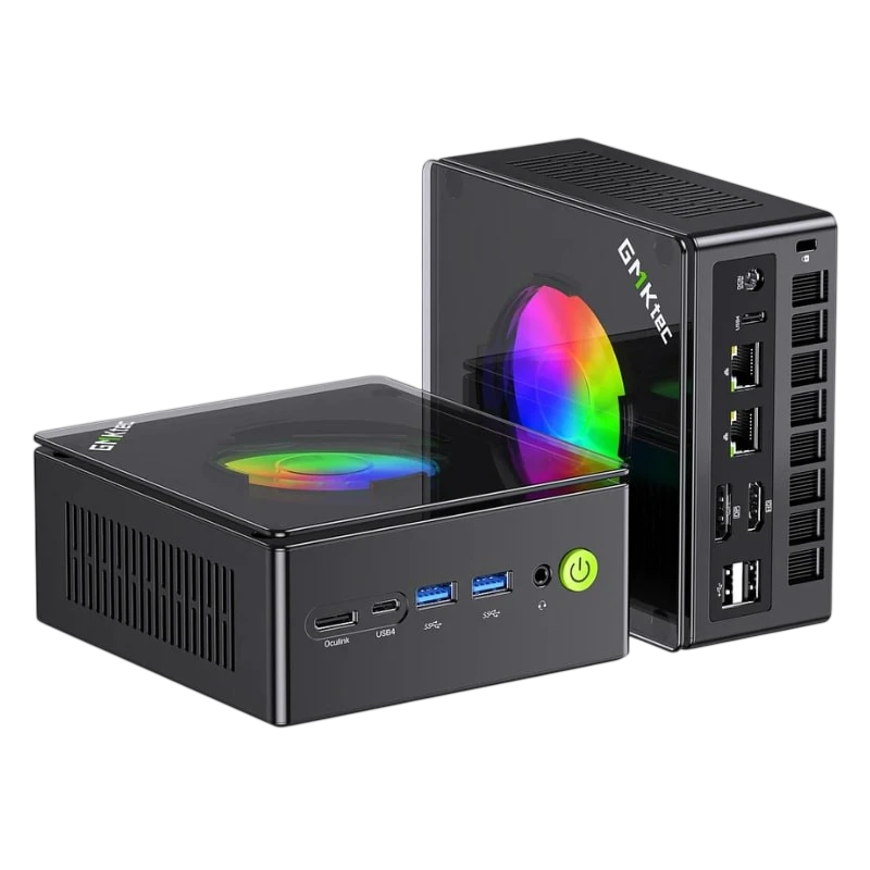 GMKtec NucBox K11 Ryzen 9 8945HS/64Go DDR5/ 2To SSD Win 11 Noir - Mini PC Gaming