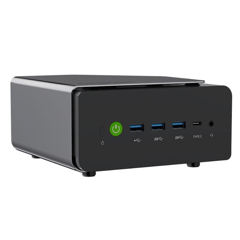 GMKtec NucBox K12 Ryzen 7 H 255 16Go / 512Go - vue à 45 degrés