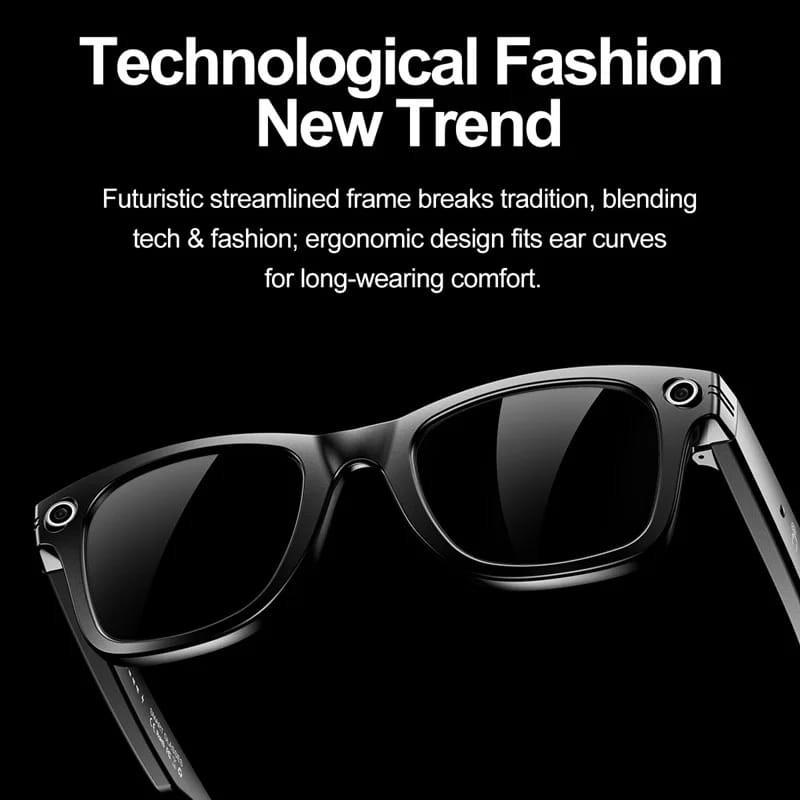 Gafas inteligentes W600 con Cámara IP65 Negro - diseño 