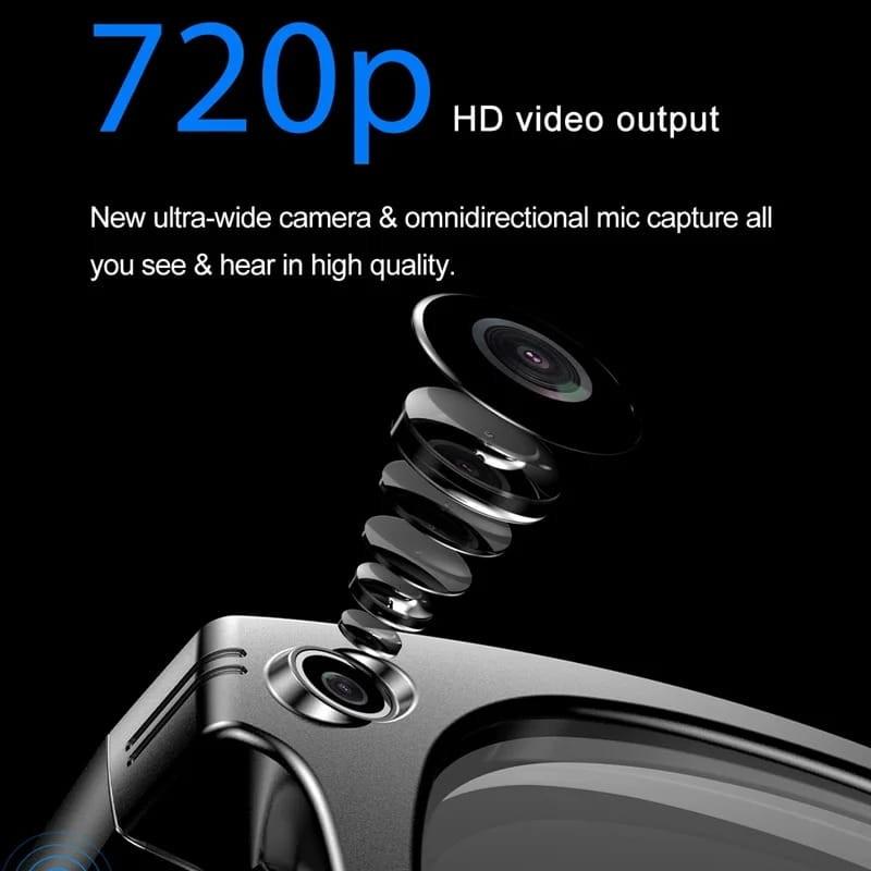 Gafas inteligentes W600 con Cámara IP65 Negro - definición 720p