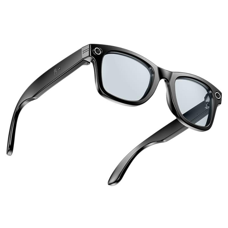 Gafas inteligentes W600 con Cámara IP65 Transparente - vista a 45 grados